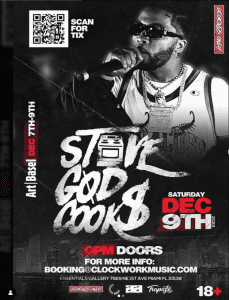 StoveGod Cooks Flyer